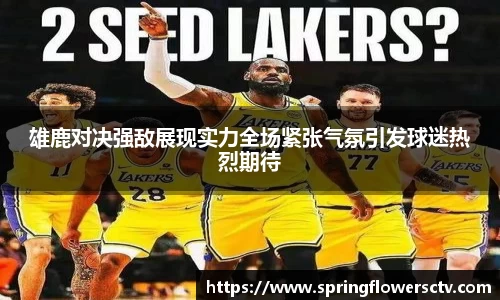雄鹿对决强敌展现实力全场紧张气氛引发球迷热烈期待